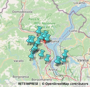Mappa Via Degli Scalpellini, 28831 Baveno VB, Italia (10.89706)