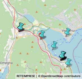 Mappa Via Degli Scalpellini, 28831 Baveno VB, Italia (4.82167)