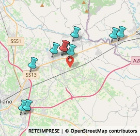 Mappa 31010 Godega di Sant'Urbano TV, Italia (3.74818)