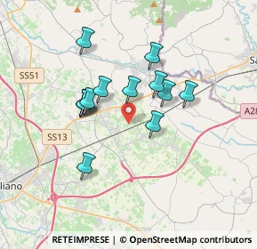 Mappa 31010 Godega di Sant'Urbano TV, Italia (2.84077)
