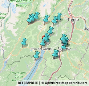 Mappa Via S. Marcello, 38062 Arco TN, Italia (12.116)