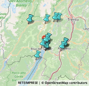 Mappa Via S. Marcello, 38062 Arco TN, Italia (10.20722)