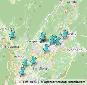 Mappa Via S. Marcello, 38062 Arco TN, Italia (1.59727)