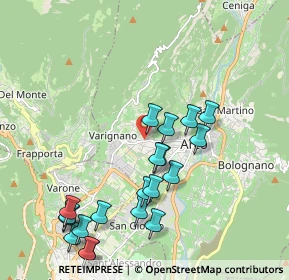 Mappa Via S. Marcello, 38062 Arco TN, Italia (2.1845)