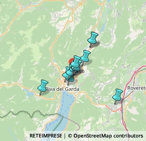 Mappa Via S. Marcello, 38062 Arco TN, Italia (3.90917)