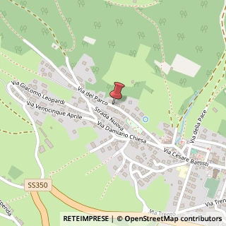 Mappa Via del Parco, 58, 38064 Folgaria, Trento (Trentino-Alto Adige)