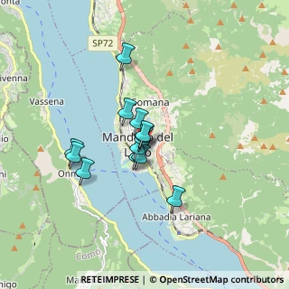 Mappa 23826 Mandello del Lario LC, Italia (1.19538)