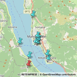 Mappa 23826 Mandello del Lario LC, Italia (1.71182)