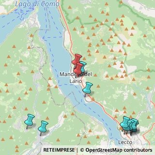 Mappa 23826 Mandello del Lario LC, Italia (5.77417)