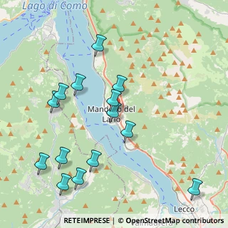 Mappa 23826 Mandello del Lario LC, Italia (4.39857)