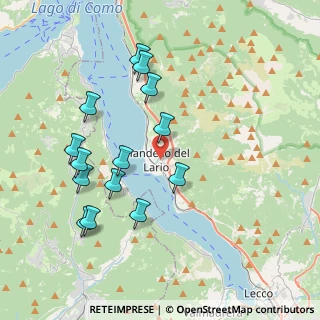Mappa 23826 Mandello del Lario LC, Italia (3.92357)