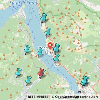 Mappa 23826 Mandello del Lario LC, Italia (4.89467)