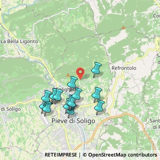 Mappa Via Drio Cisa, 31053 Pieve di Soligo TV, Italia (1.84933)