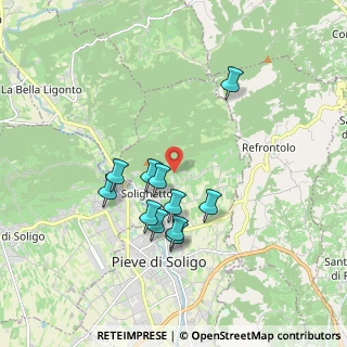 Mappa Via Drio Cisa, 31053 Pieve di Soligo TV, Italia (1.57091)