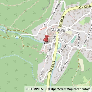 Mappa Via Milano, 54, 22030 Magreglio, Como (Lombardia)