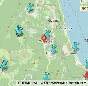 Mappa Via Milano, 22030 Magreglio CO, Italia (2.97167)