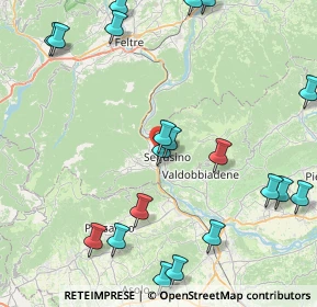 Mappa Strada Regionale, 32030 Alano di Piave BL, Italia (10.5415)
