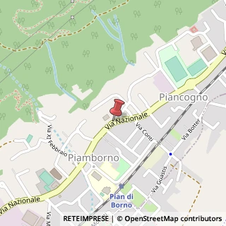 Mappa Via Nazionale, 61, 25052 Piamborno BS, Italia, 25052 Piancogno, Brescia (Lombardia)