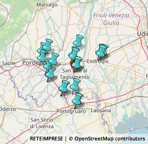 Mappa Via Alessandro la Marmora, 33078 San Vito al Tagliamento PN, Italia (10.1285)