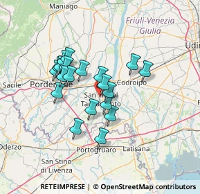 Mappa Via Alessandro la Marmora, 33078 San Vito al Tagliamento PN, Italia (10.8615)