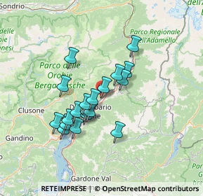 Mappa Via Nazionale, 25052 Piamborno BS, Italia (11.08421)