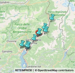 Mappa Via Nazionale, 25052 Piamborno BS, Italia (10.22)