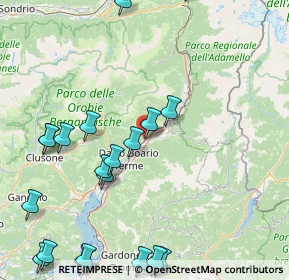 Mappa Via Nazionale, 25052 Piamborno BS, Italia (21.821)