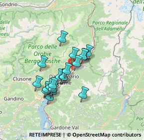 Mappa Via Nazionale, 25052 Piamborno BS, Italia (10.816)