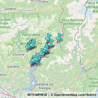 Mappa Via Nazionale, 25052 Piamborno BS, Italia (10.7075)