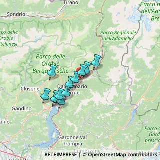 Mappa Via Cofere, 25040 Piamborno BS, Italia (10.43667)