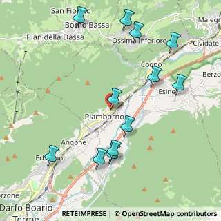 Mappa Via Nazionale, 25052 Piamborno BS, Italia (2.29583)