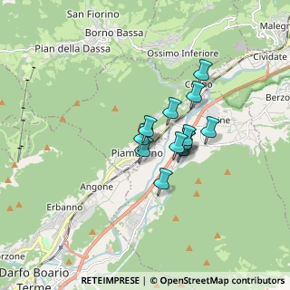 Mappa Via Nazionale, 25052 Piamborno BS, Italia (1.11692)
