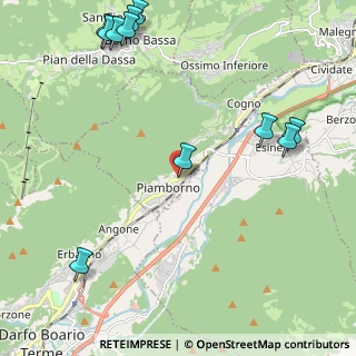 Mappa Via Nazionale, 25052 Piamborno BS, Italia (2.90091)