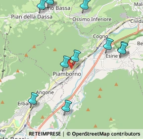 Mappa Via Nazionale, 25052 Piamborno BS, Italia (2.46727)