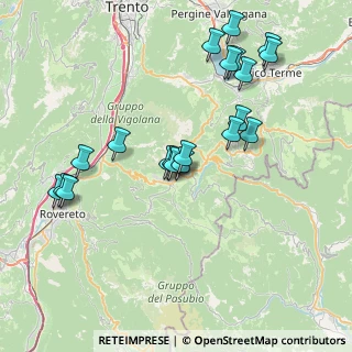 Mappa Via A. Maffei, 38064 Folgaria TN, Italia (7.836)