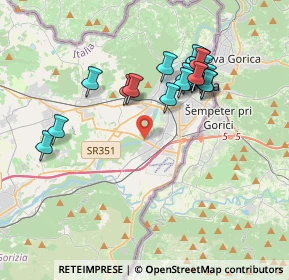 Mappa Via Livio Cecotti, 34170 Gorizia GO, Italia (3.5415)