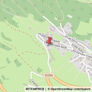 Mappa Via XXV Aprile, 33, 38064 Folgaria, Trento (Trentino-Alto Adige)