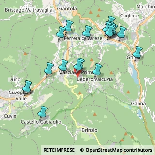 Mappa Campo sportivo, 21030 Rancio Valcuvia VA, Italia (2.2745)