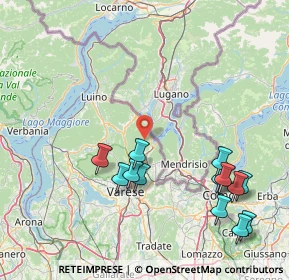 Mappa Via Roma, 21050 Cuasso al Monte VA, Italia (18.68357)