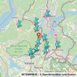 Mappa Via Roma, 21050 Cuasso al Monte VA, Italia (6.75846)