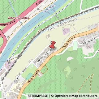 Mappa Via Stroperi, 35, 38068 Rovereto, Trento (Trentino-Alto Adige)