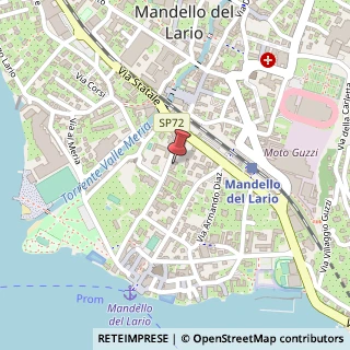 Mappa Via manzoni alessandro 5, 23826 Mandello del Lario, Lecco (Lombardia)