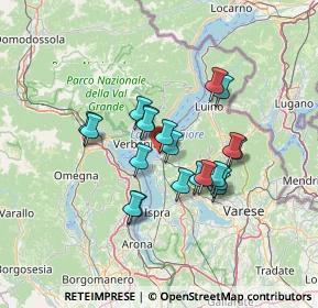 Mappa Via alla Torre, 21014 Laveno-Mombello VA, Italia (10.6045)