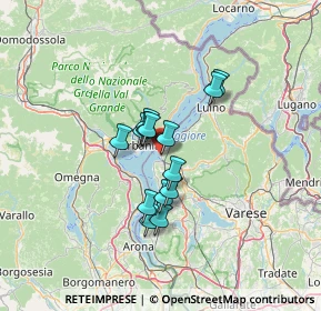 Mappa Via alla Torre, 21014 Laveno-Mombello VA, Italia (9.00286)