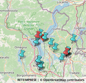 Mappa Via alla Torre, 21014 Laveno-Mombello VA, Italia (13.8125)