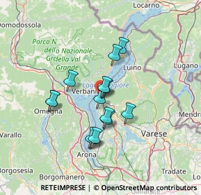 Mappa Via alla Torre, 21014 Laveno-Mombello VA, Italia (10.76429)
