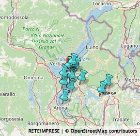 Mappa Via alla Torre, 21014 Laveno-Mombello VA, Italia (8.5925)