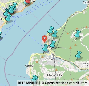 Mappa Via alla Torre, 21014 Laveno-Mombello VA, Italia (3.151)