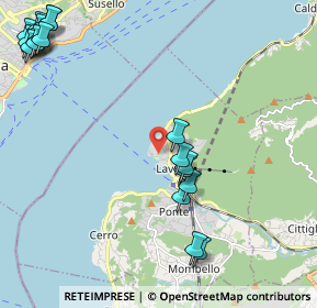 Mappa Via alla Torre, 21014 Laveno-Mombello VA, Italia (2.85737)