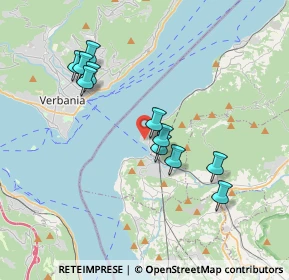 Mappa Via alla Torre, 21014 Laveno-Mombello VA, Italia (3.38273)